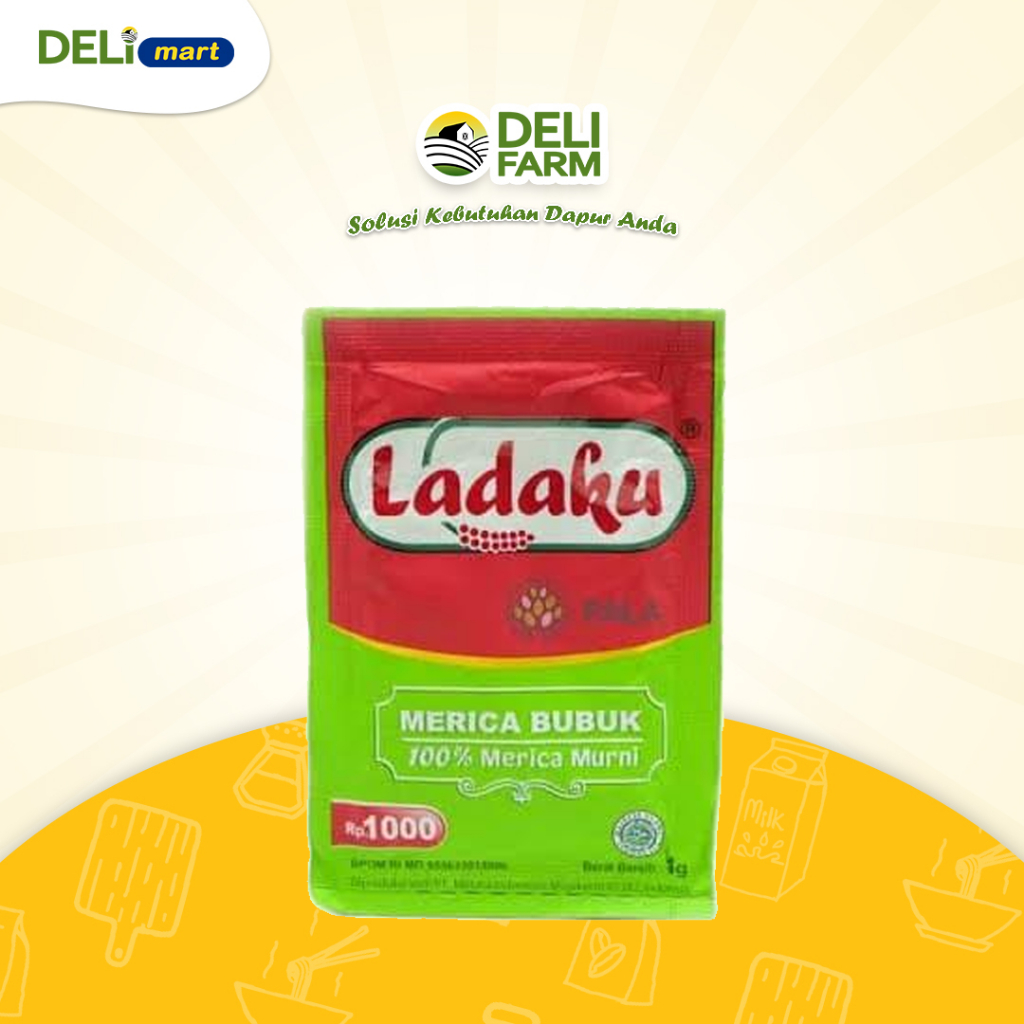

Deli Mart Ladaku Merica Bubuk 2.5 gr by Deli Farm