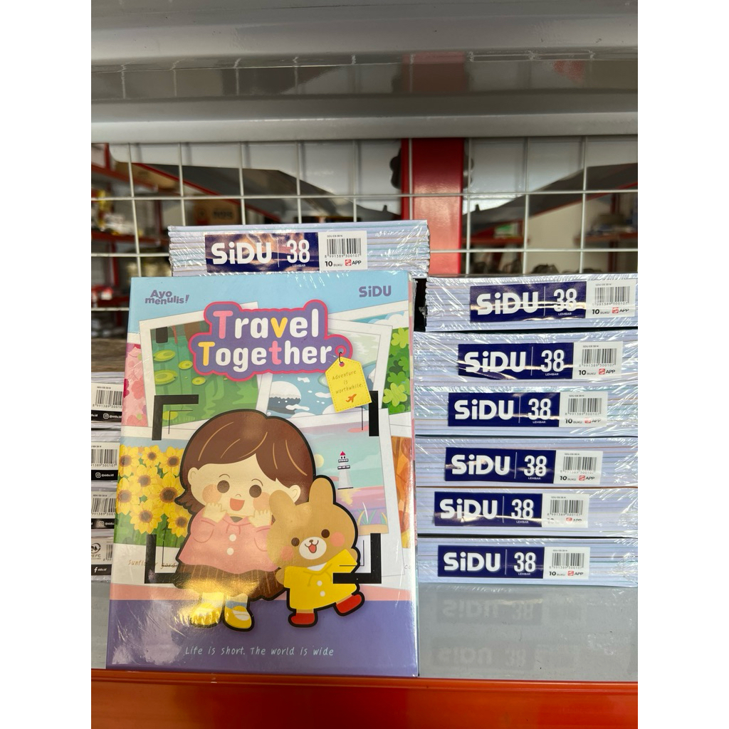 

(1 pack) Buku Tulis Sidu isi 38 1pack buku tulis sidu 38 ORIGINAL