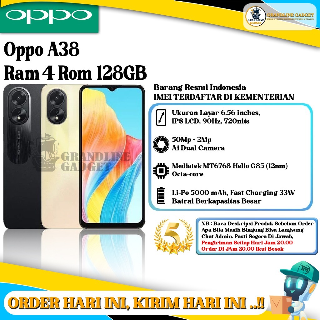 0 P P 0 A38 RAM 4 ROM 128GB / RAM 6 ROM 128GB