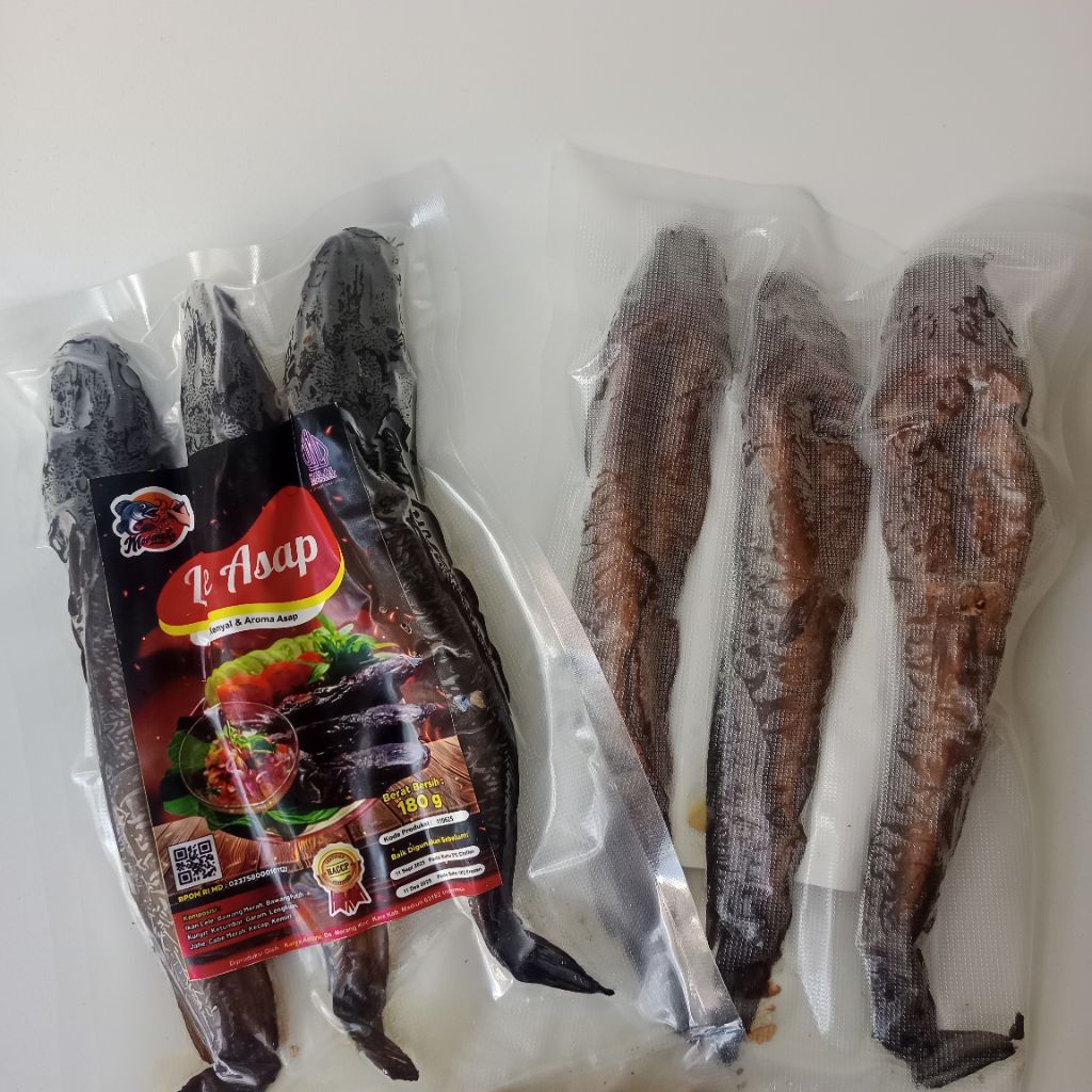 

Lele Asap Morangku isi 2pcs 360gr Gurih, Kenyal dan Khas Aroma Asap