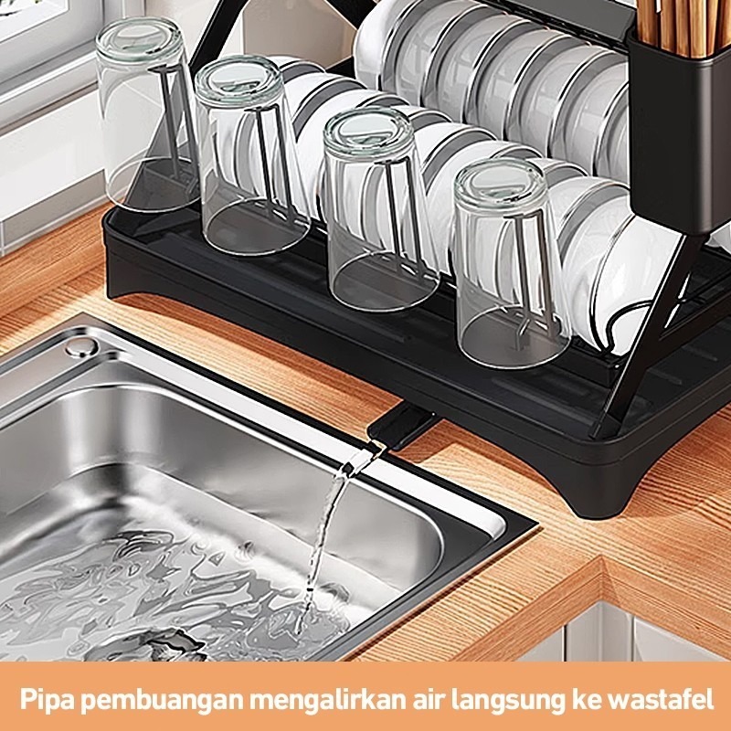 Unik Rak Piring Wastafel Rak Piring Minimalis Rak Piring Stainless Rak Piring Stainless Wastafel