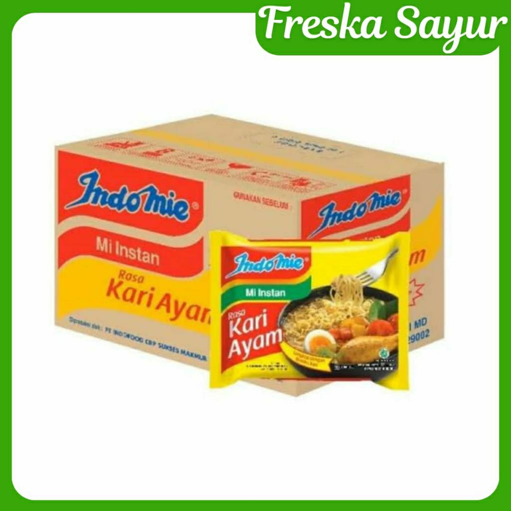 

Indomie Mi Instan Rasa Kari 1 Kardus