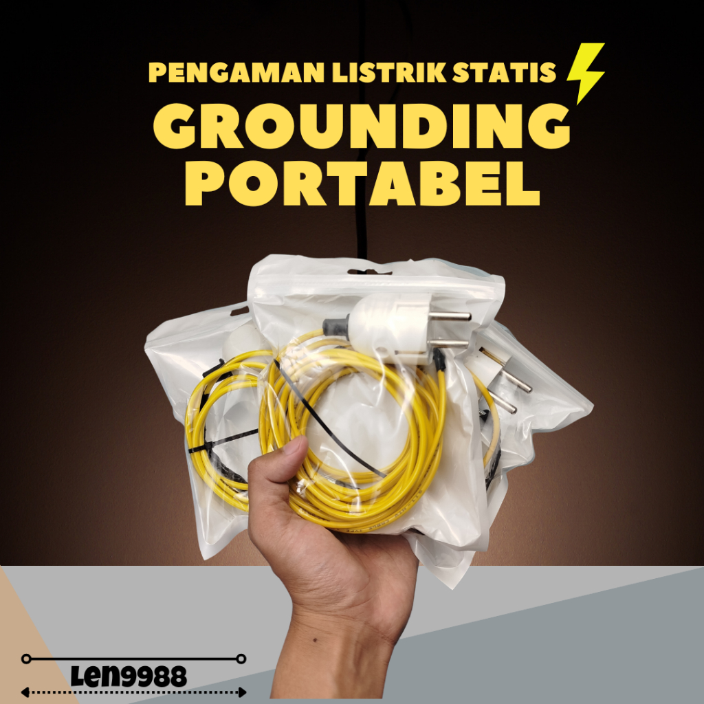Grounding Portabel Tembok pengaman listrik statis Grounding / Grounding Tembok