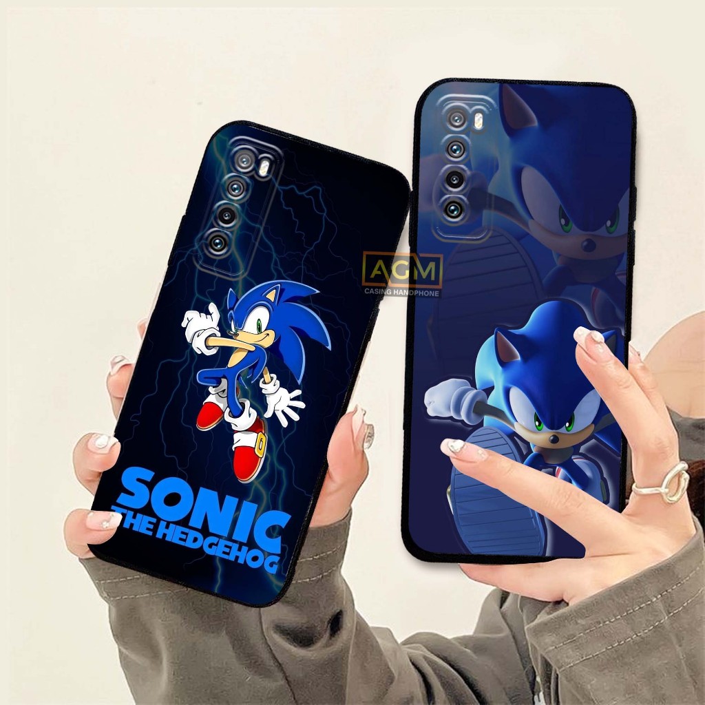 Case Huawei Nova 7- Case hp Procamera Terbaru - casing Hp Huawei Nova 7 [Motif Snic] - AGM Case soft