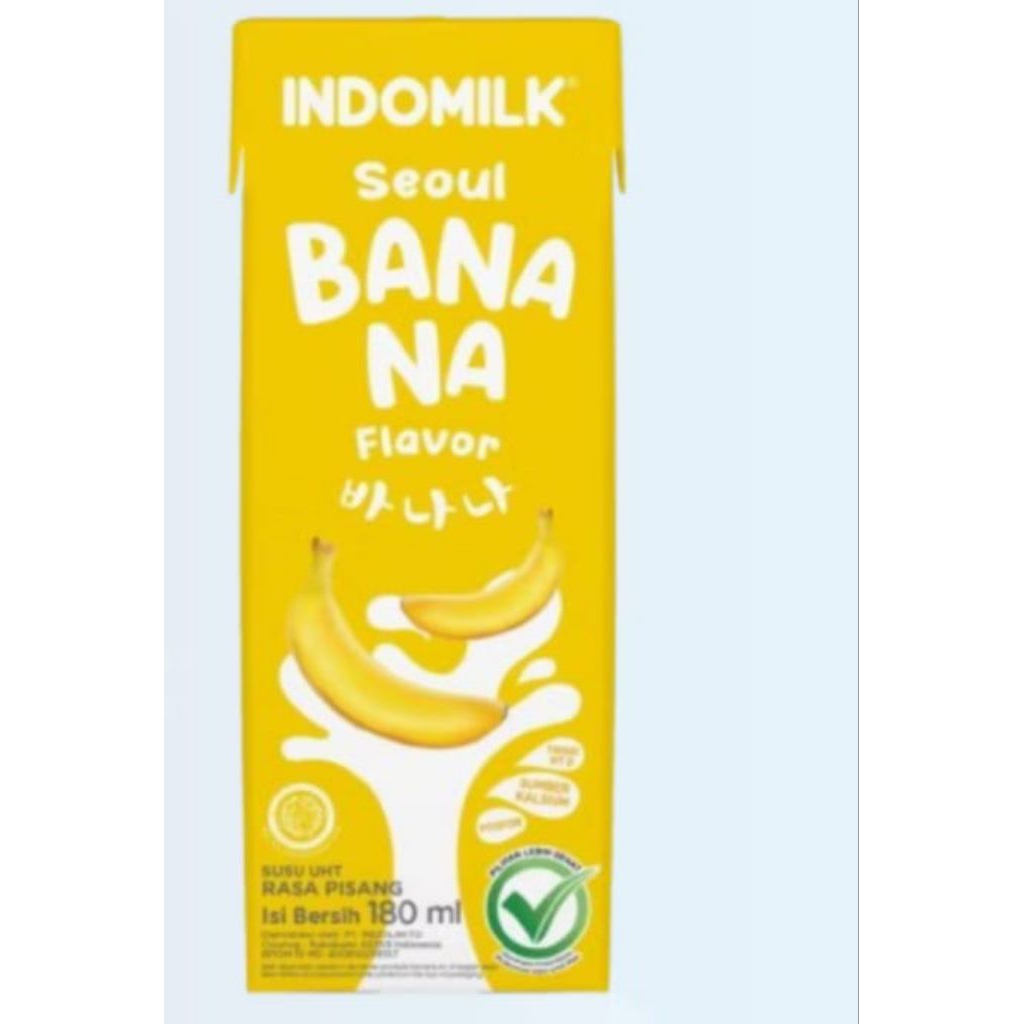 

susu indomie UHT sekolah bahasa 180 ml
