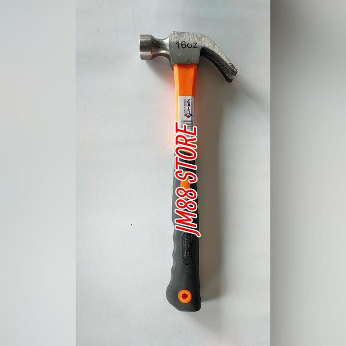 Palu kambing gagang fiber 16 OZ magnet / Palu kambing 0.5 kg / Palu gagang kambing