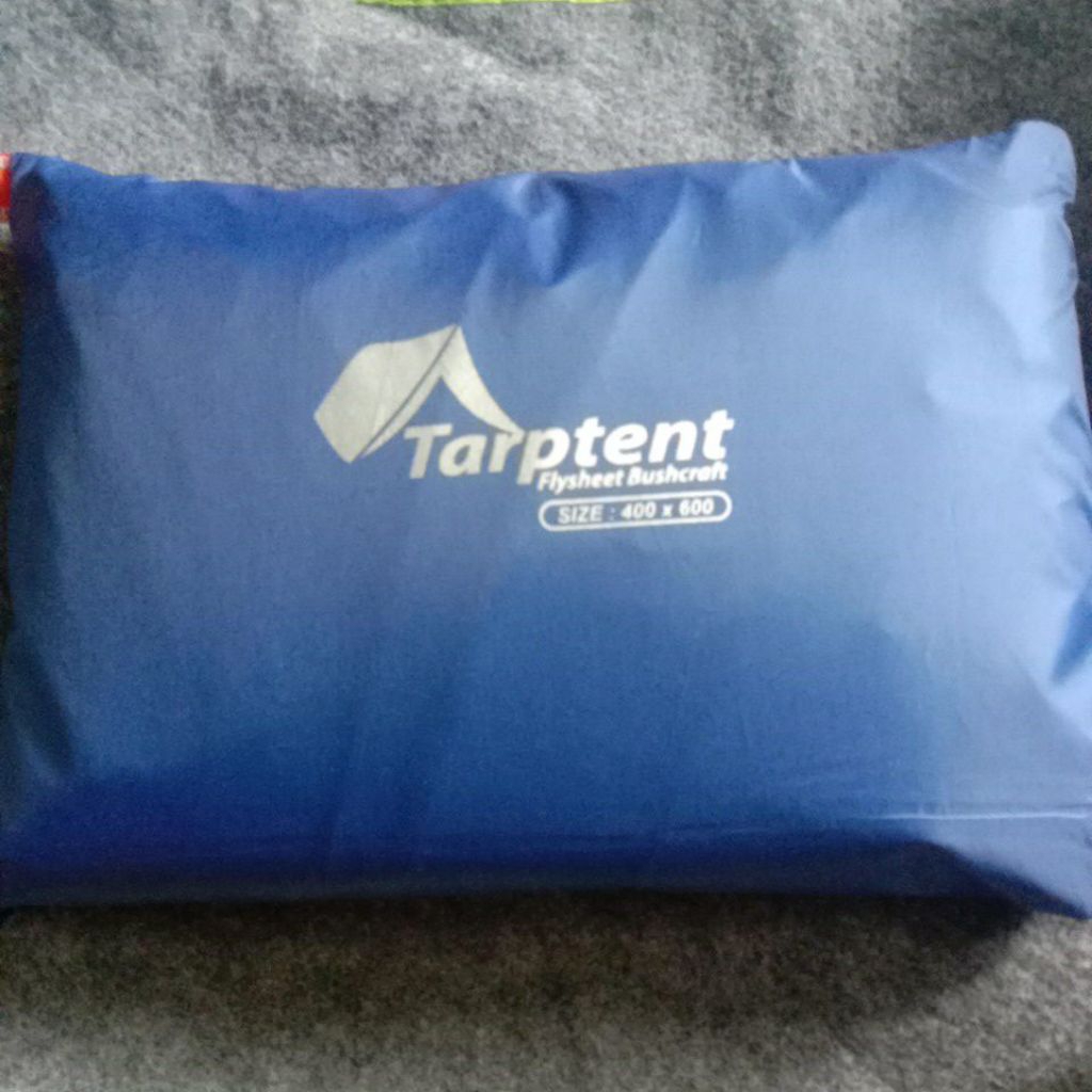 Flysheet Pelindung Tenda Outdoor Waterproof Ukuran 4x6 Meter Warna Biru Hitam Orange
