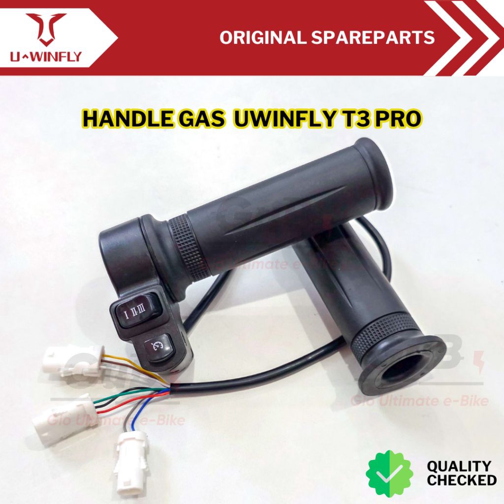 Handle Gas Motor Listrik Uwinfly T3S Pro Original 1 Set / Throttle Gas Uwinfly T3 Pro Original