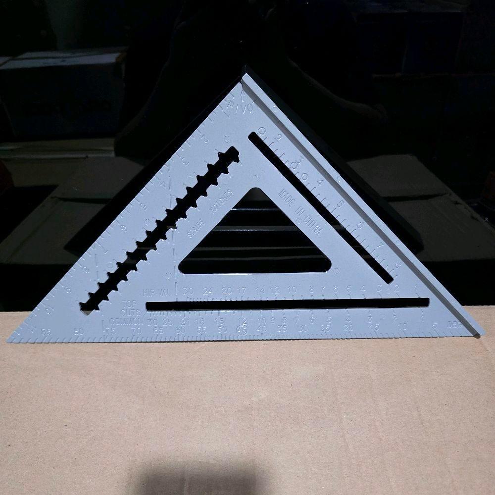 

Siku Tukang Segitiga 12" Speed Square Penggaris Siku Tukang Segitiga 12 Inch