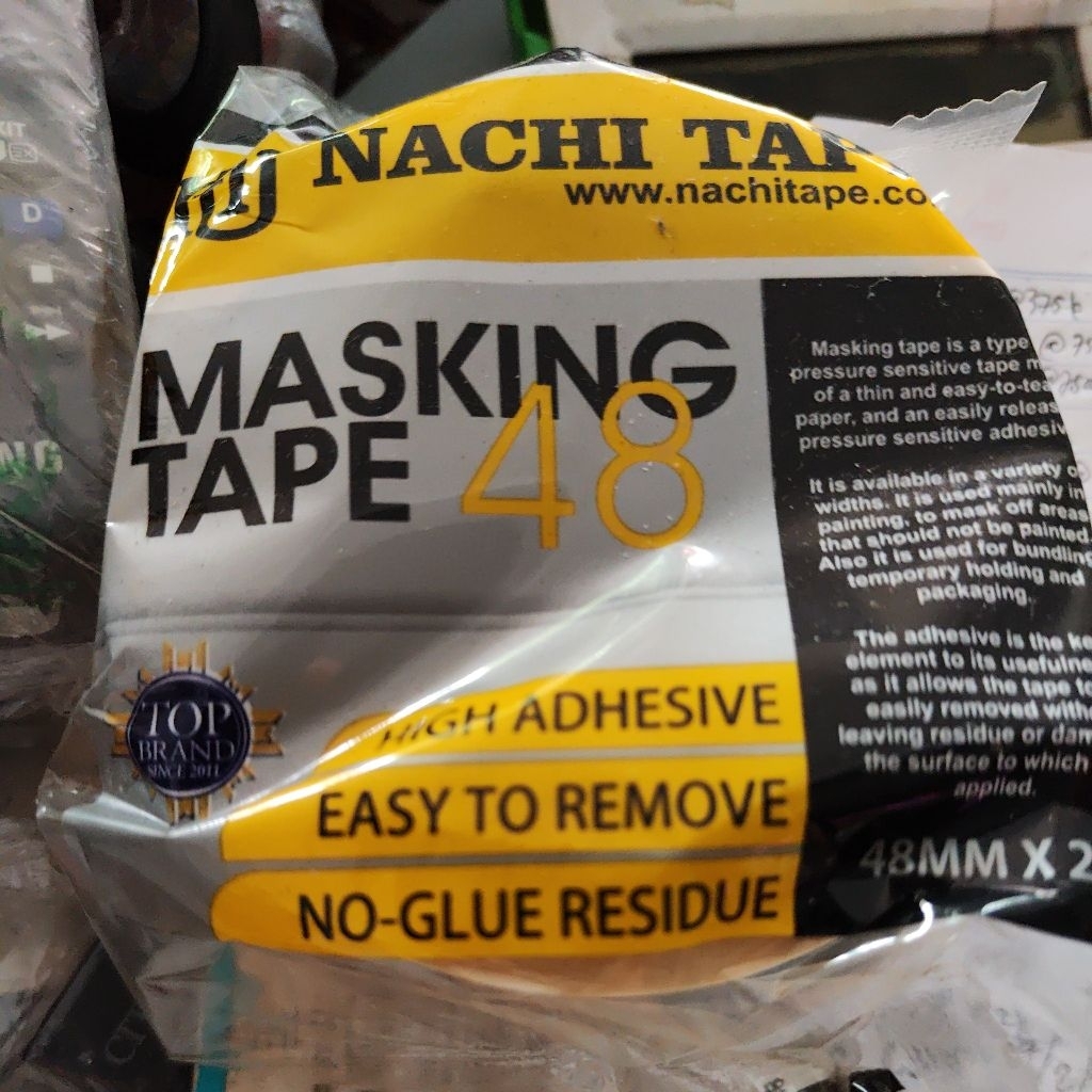 

masking tape isolasi kertas nachi 48mm