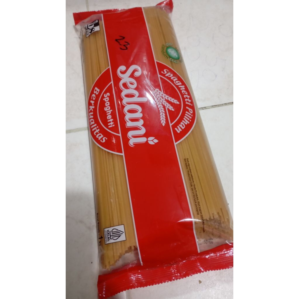 

spageti sedani 1 kg spaghetti mentah