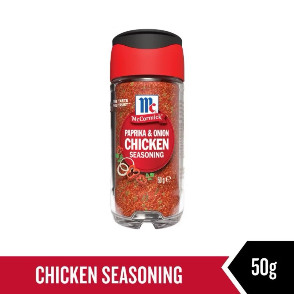 

Mccormick paprika onion chicken seasoning 50 g