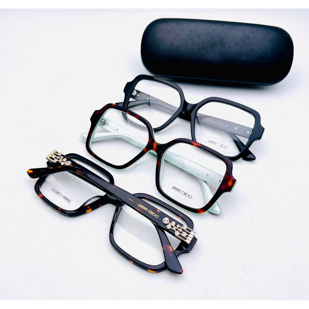 New Frame JIMMY CHO Bahan Super Premium Tidak pasaran Size 54.16.145 FULLSET