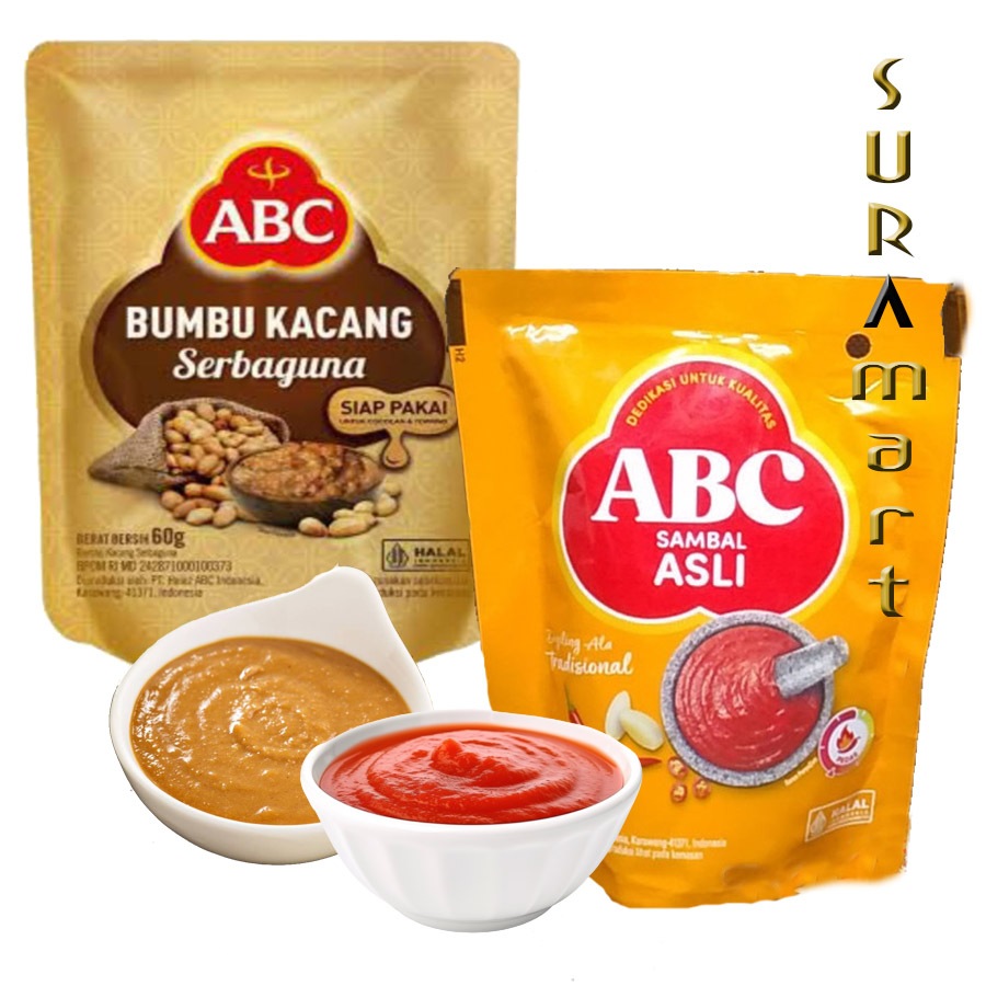 

(1 pouch) ABC Bumbu Kacang Atau ABC Sambal Asli
