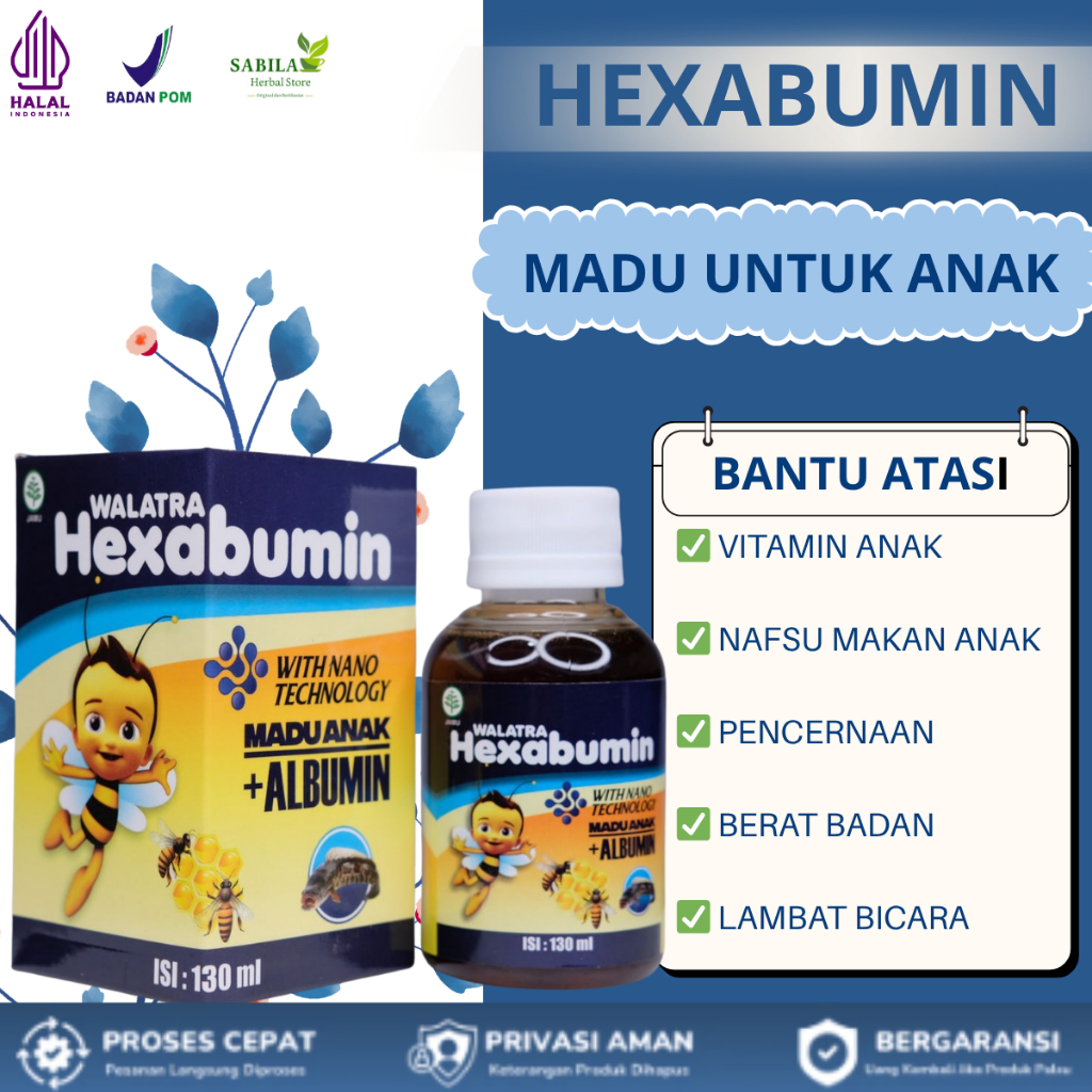 Hexabumin Vitamin Anak Membantu Meningkatkan Kecerdasan Anak  Sesak Nafas Batuk Menahun Penyakit Jan