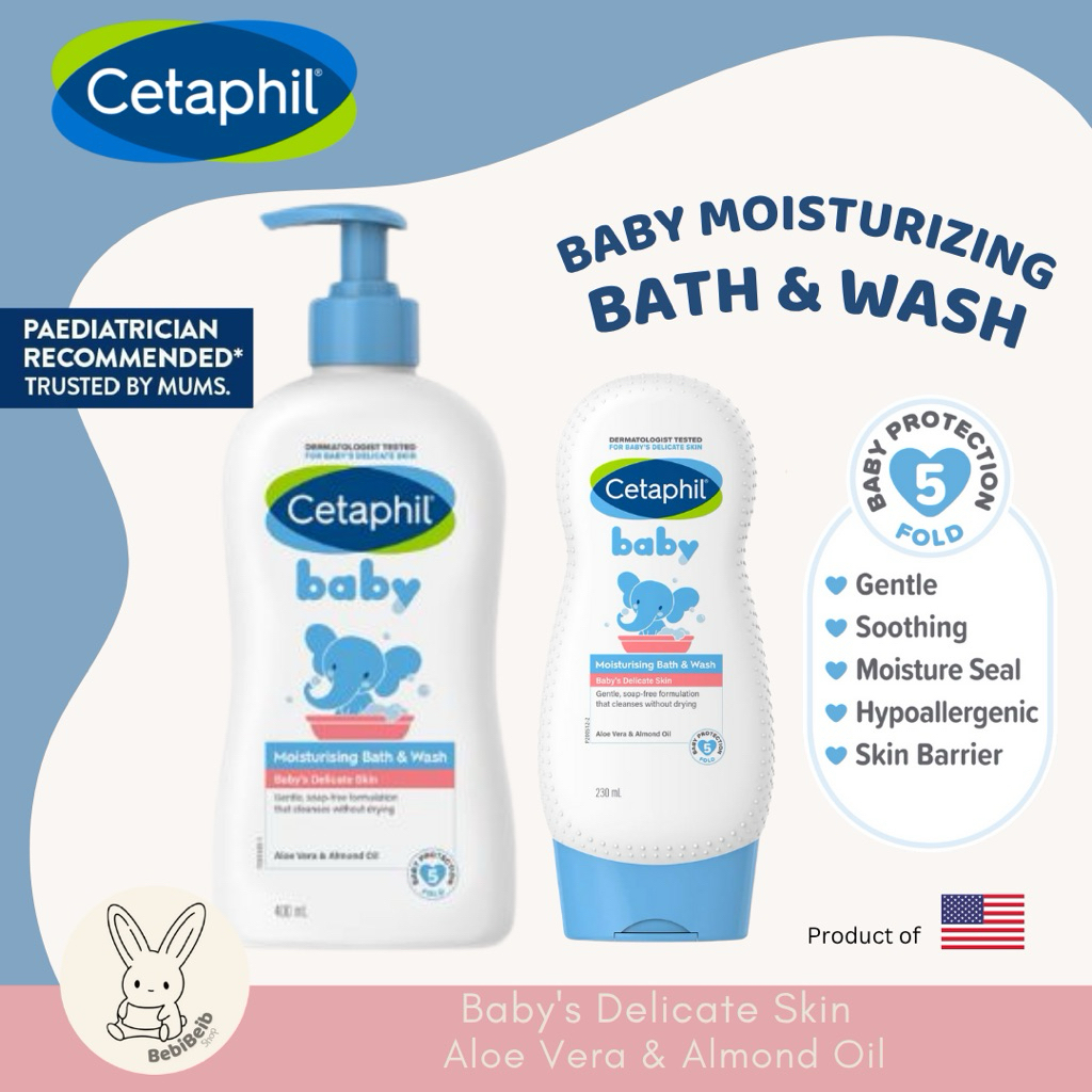 Cetaphil Baby Moisturising Bath & Wash / Cetaphil