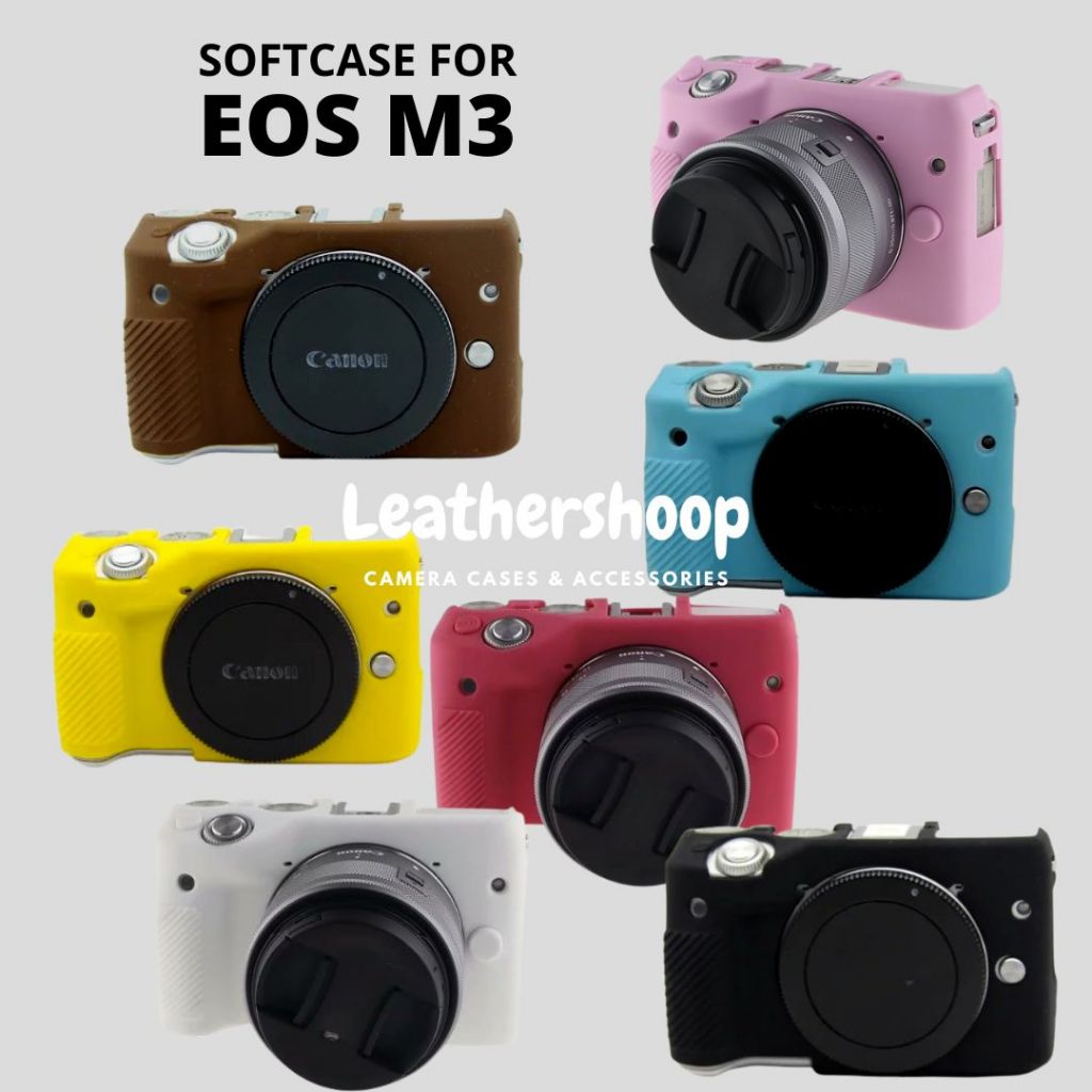 Case Canon EOS M3 Cover Pelindung Body Soft Case