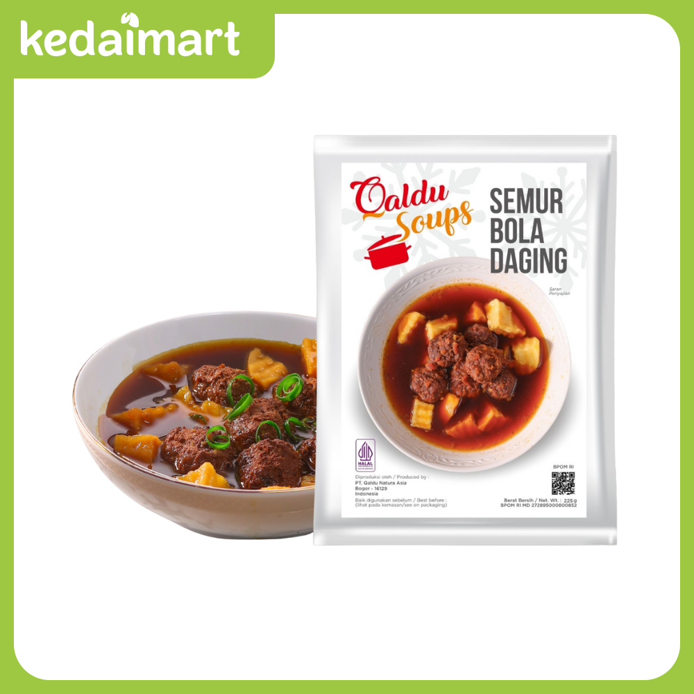 

Qaldu Soups Semur Bola Daging 225 Gram