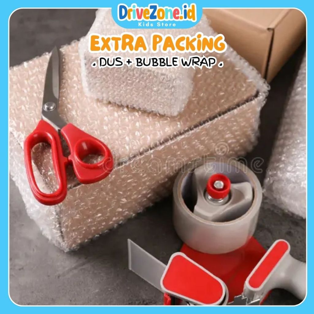 

Extra Packing Tambahan Bubble Wrap dan Dus