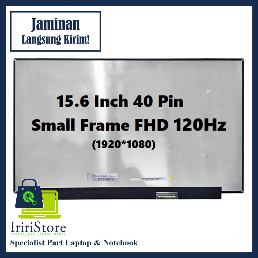 LED LCD Laptop SAMSUNG 15 15.6 Inch 40 Pin Small Frame FHD Ips 120Hz