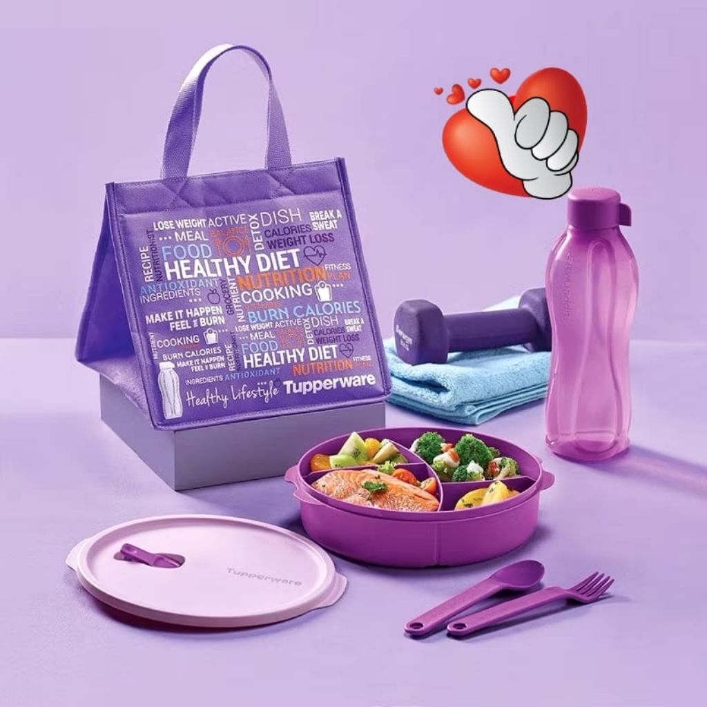 Tupperware tempat makan set
