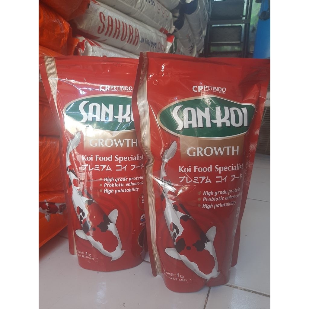 Pakan Ikan Sankoi Groth