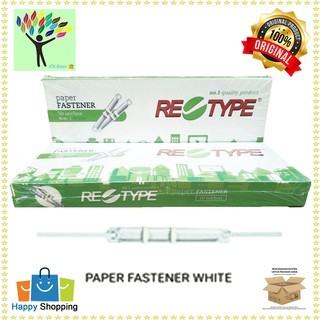 

Paper Fasteners - Retype