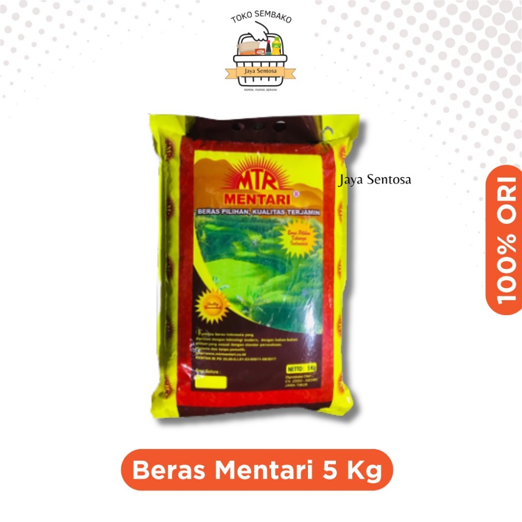 

Beras Mentari 5kg Pulen - High Quality Rice