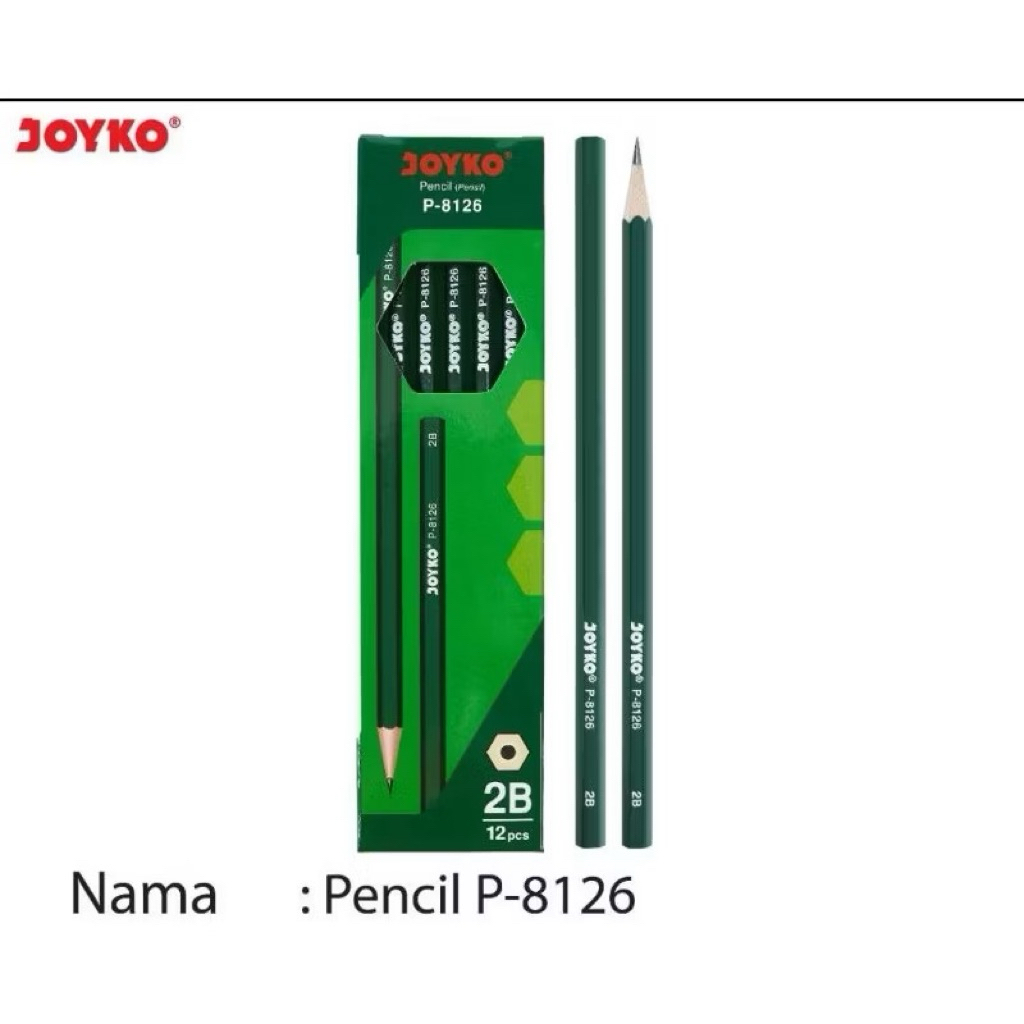 

Pensil Serut Joyko P-8126. 2B (1pcs)