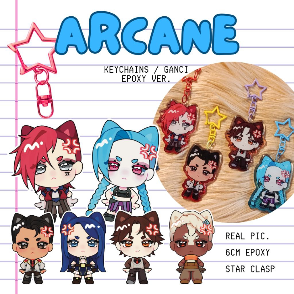 [ ARCANE ] GANCI EPOXY || KEYCHAIN EPOXY