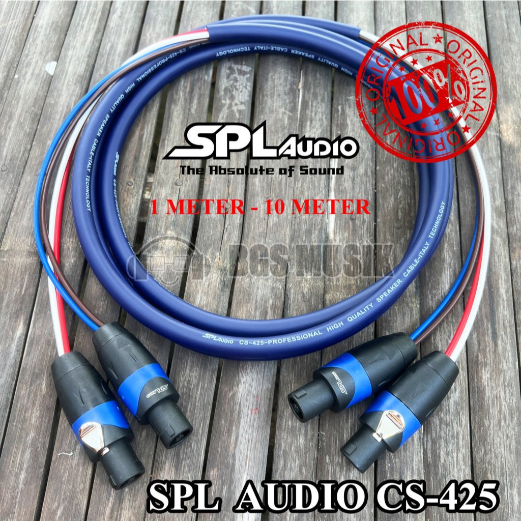 SPL AUDIO ORIGINAL Kabel Speaker CS425 SPL AUDIO - Kabel Speaker 4 x 2.5mm SPL AUDIO