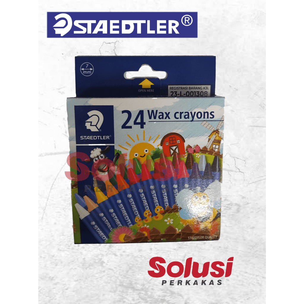 

WAX CRAYONS 24PCS 2200-NC24 STAEDTLER