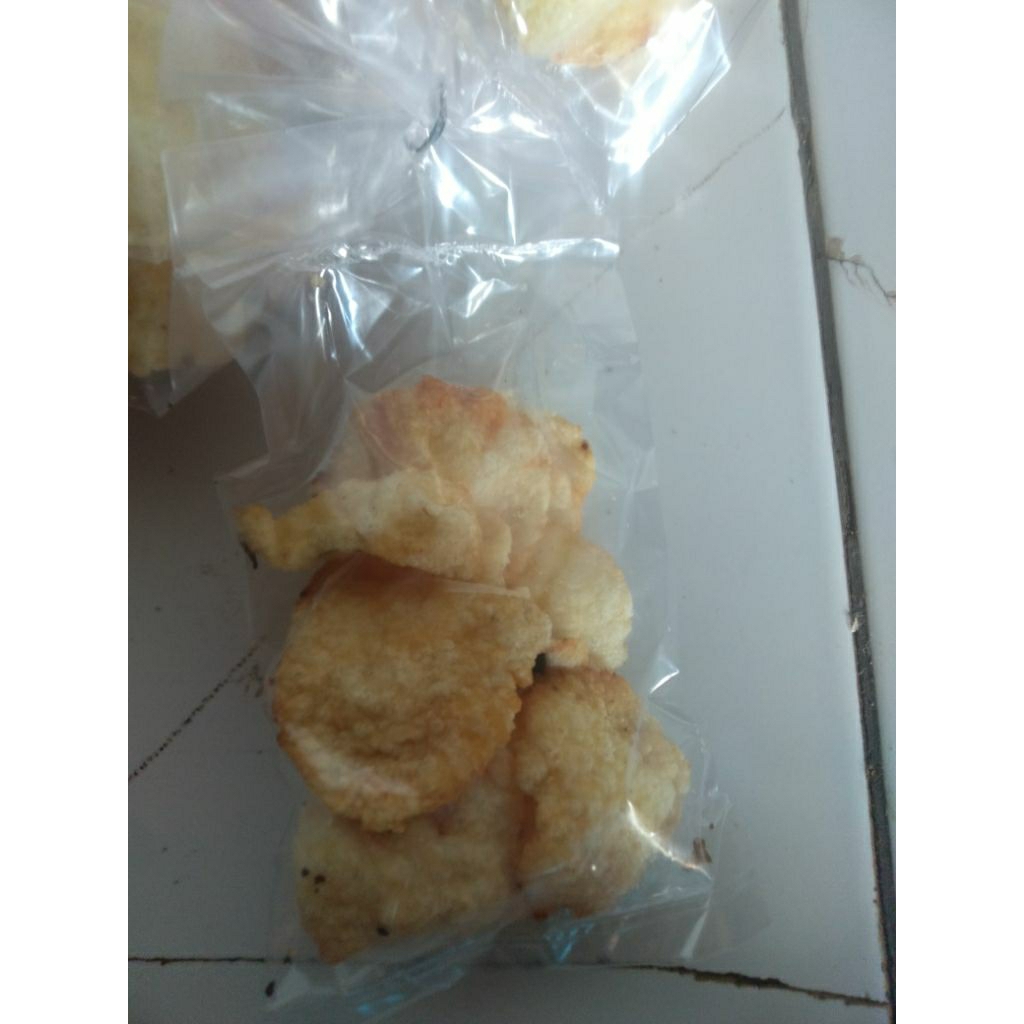 

emping matang siap makan ukuran mini per 10 bks
