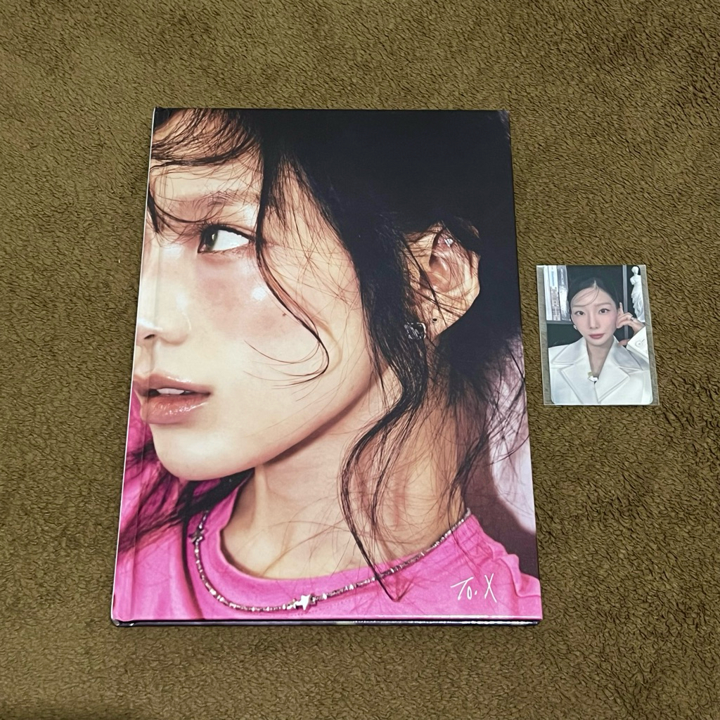 [GANTI JNE] Taeyeon To. X (MySelf Deluxe Vers) + PC POB Weverse Countdown Live Photocard (SNSD Girls