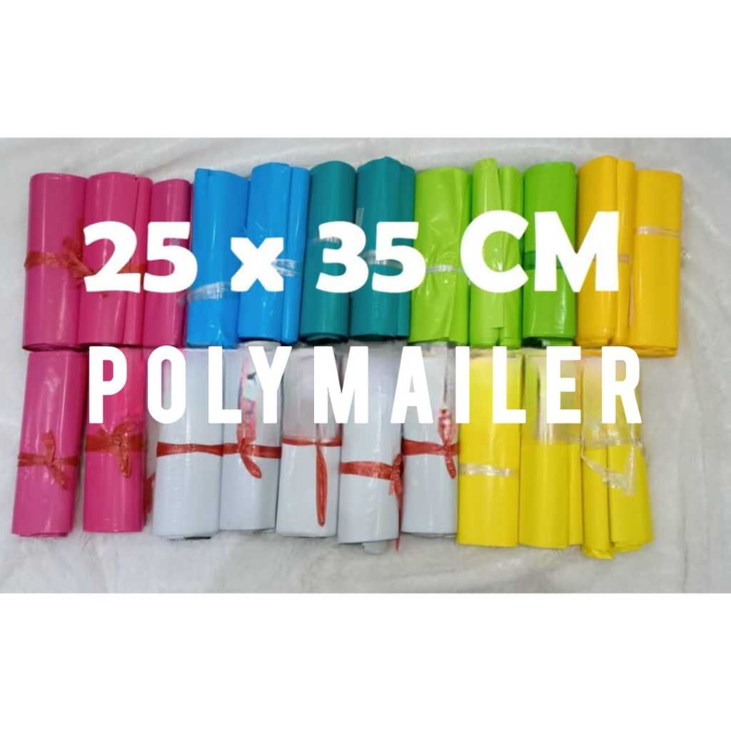 

[MIN ORDER 10 Pcs] Polymailer Plastik Packing 25x35 cm Premium | Plastik Packing Siap Pakai Mudah Digunakan