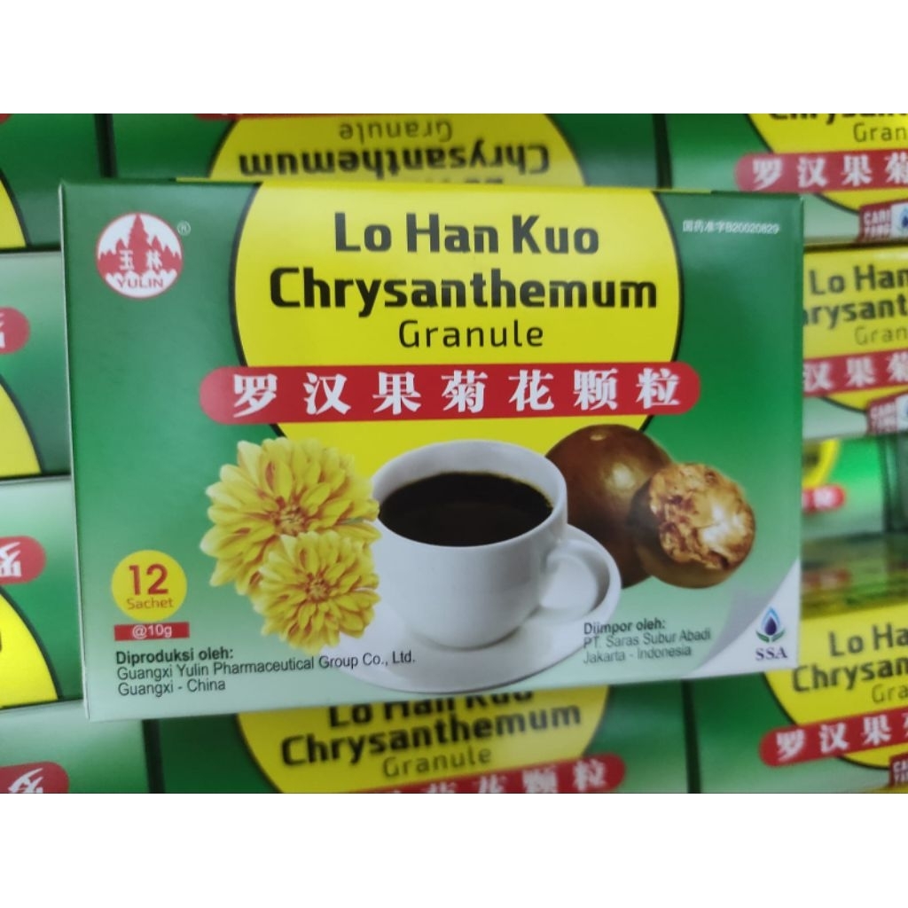 

Minuman Serbuk Lo Han Kuo Chrysanthemum GRANULE (12sachet)
