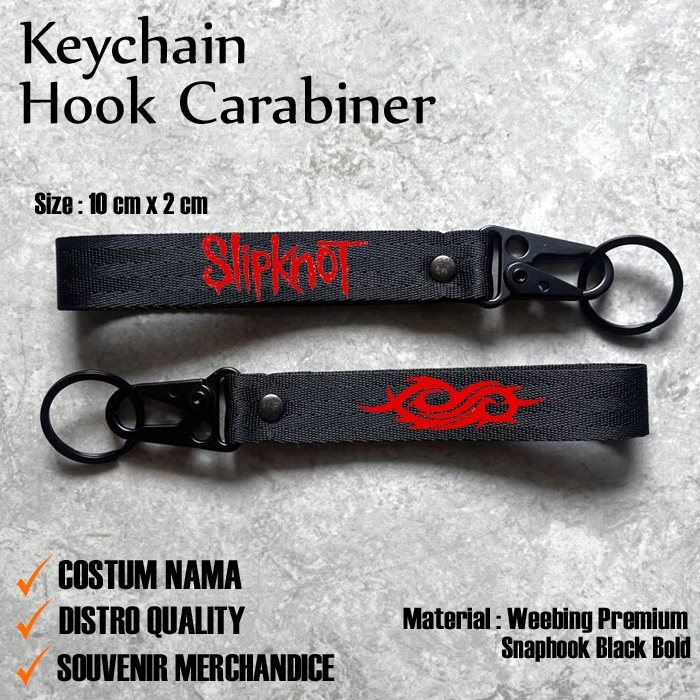 AKSESORIS SLIPKNOT  - KEYCHAIN SLIPKNOT - HOODIE BOXER SLIPKNOT - ALL ABOUT SLIPKNOT - MERCHANDICE S