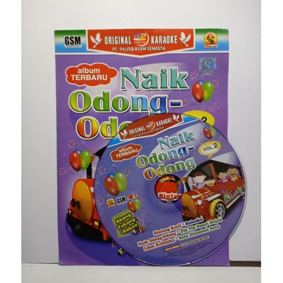 KASET VCD ORIGINAL LAGU ANAK ANAK TERPOPULER - KASET VCD LAGU ANAK - KASET VCD TERPOPULER