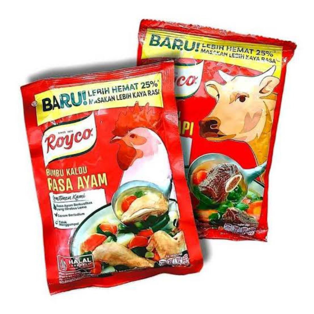 

Royco ayam dan sapi 220gr - Berkahprempah