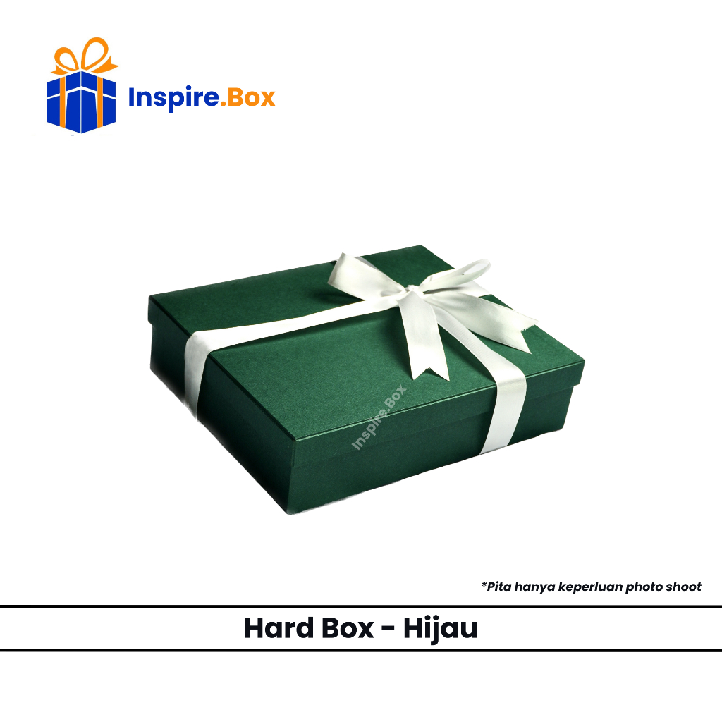

Hard Box - Gift Box - Kotak Kado Hijau - Custom