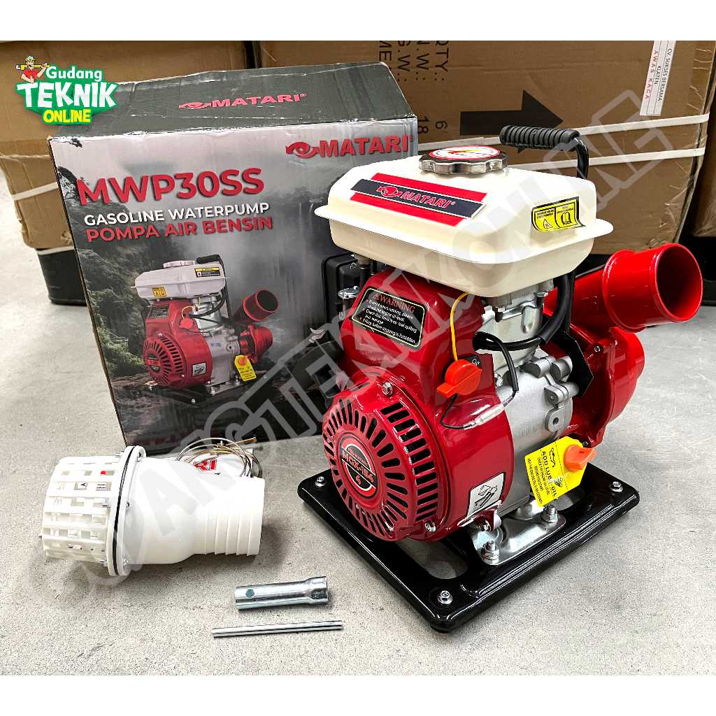 Waterpump Pompa Air 3" MATARI WP30SS 4HP / Mesin Pompa Sedot Air Sawah Irigrasi BUANG 3INCH  Water P