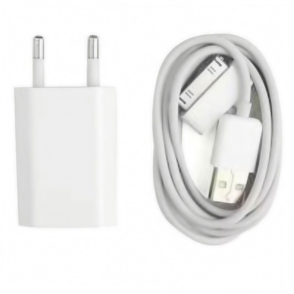 Charger iPhone 4 / 4s / 4G ipad 1 / 2 / 3 Kabel Charger Dan Kepala Charger