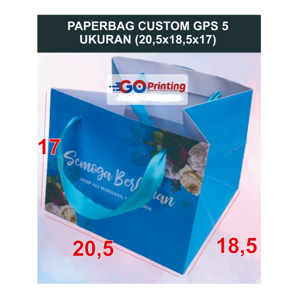 

PaperBag Custom Isi 50pcs