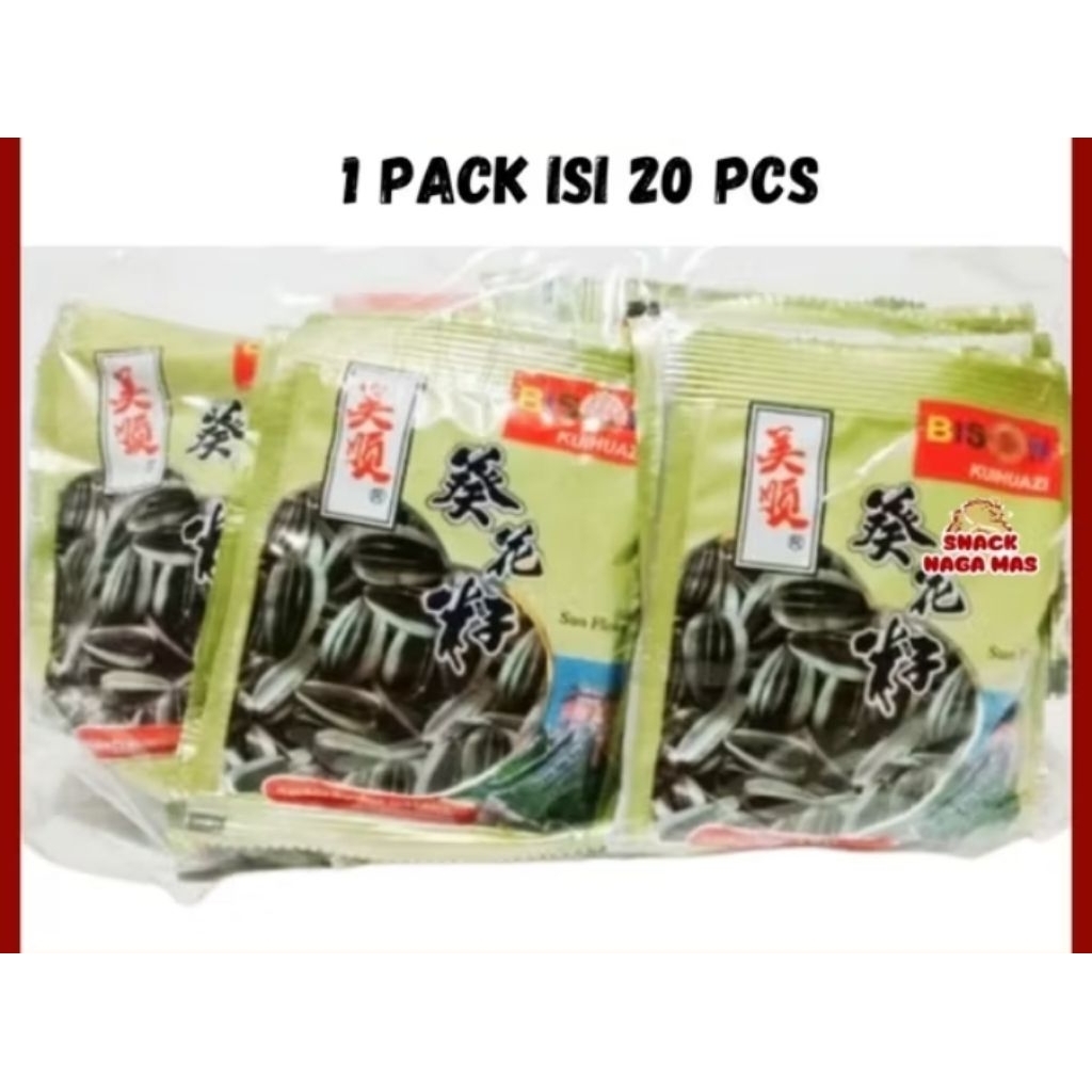 

Kwaci Bison 1 Pack isi 20 pcs @10g