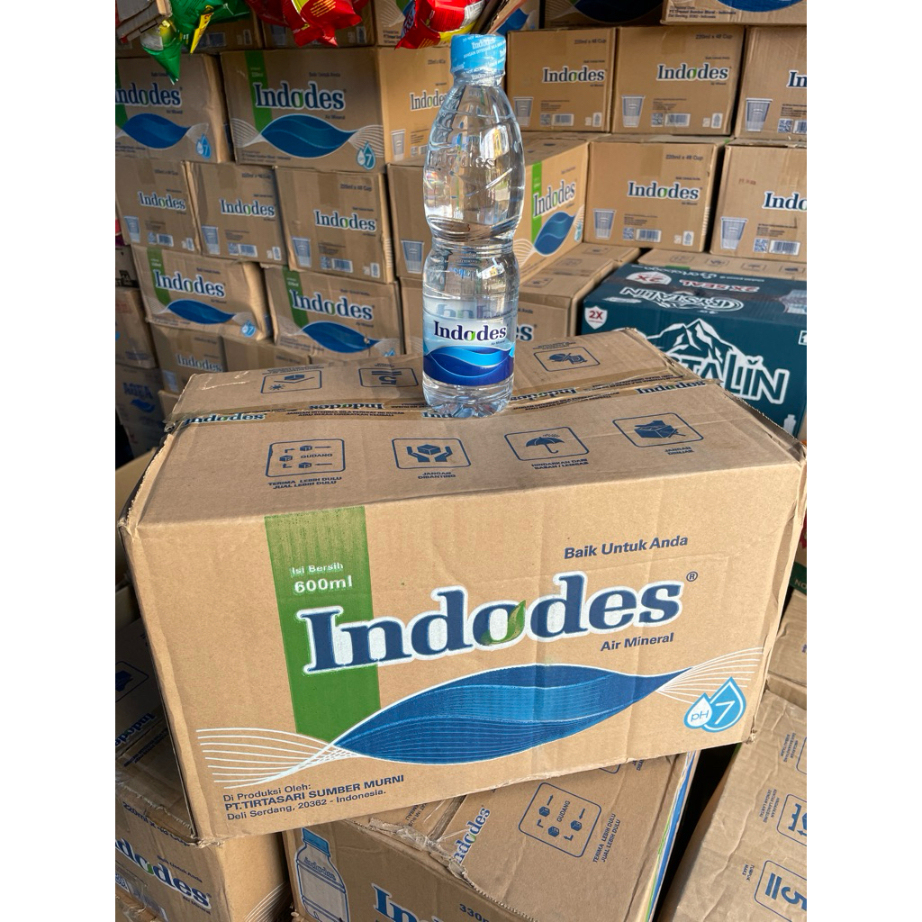 

INDODES AIR MINERAL BOTOL 600ML 1 DUS 24 BOTOL
