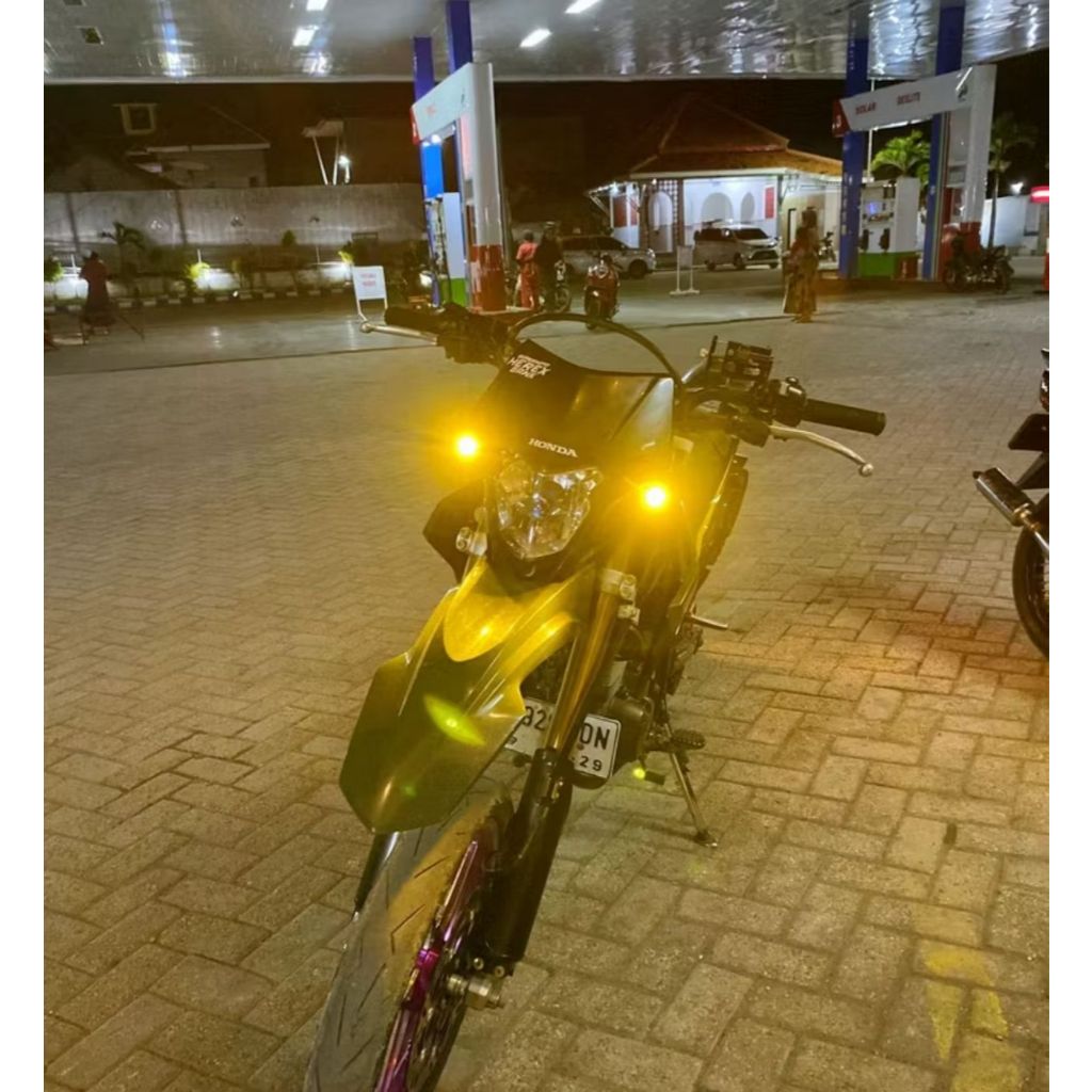 new deals sein mini drag full cnc universal laser yellow lampu sen mini laser harga sepasang