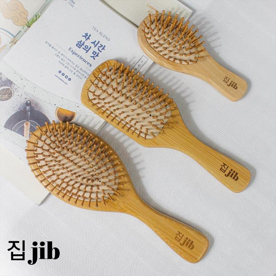 Sisir hair brush bamboo Kayu Bambu Anti Kusut & Rontok