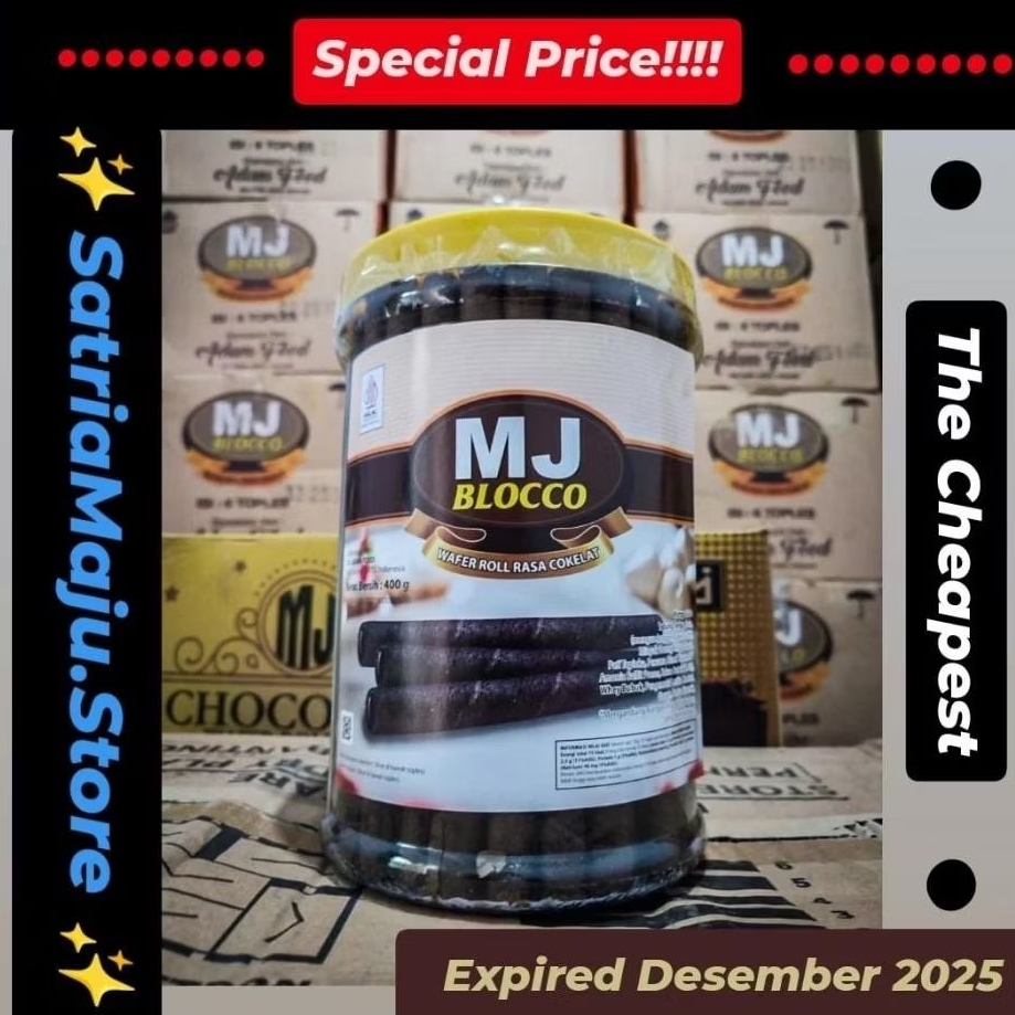 

Astor MJ Blocco Coklat (1Dus), CUCI GUDANG ‼️