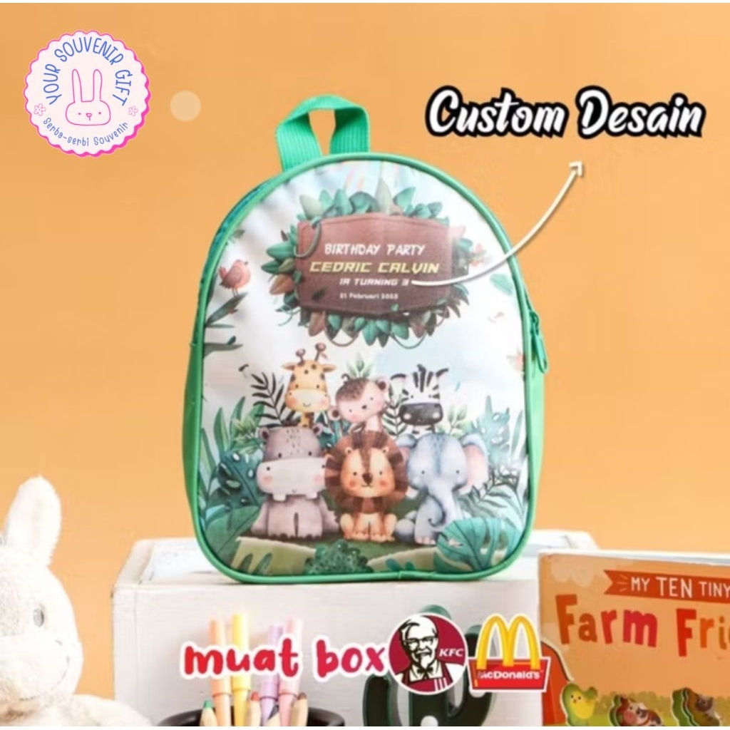 

Goodie bag ulang tahun anak free custom