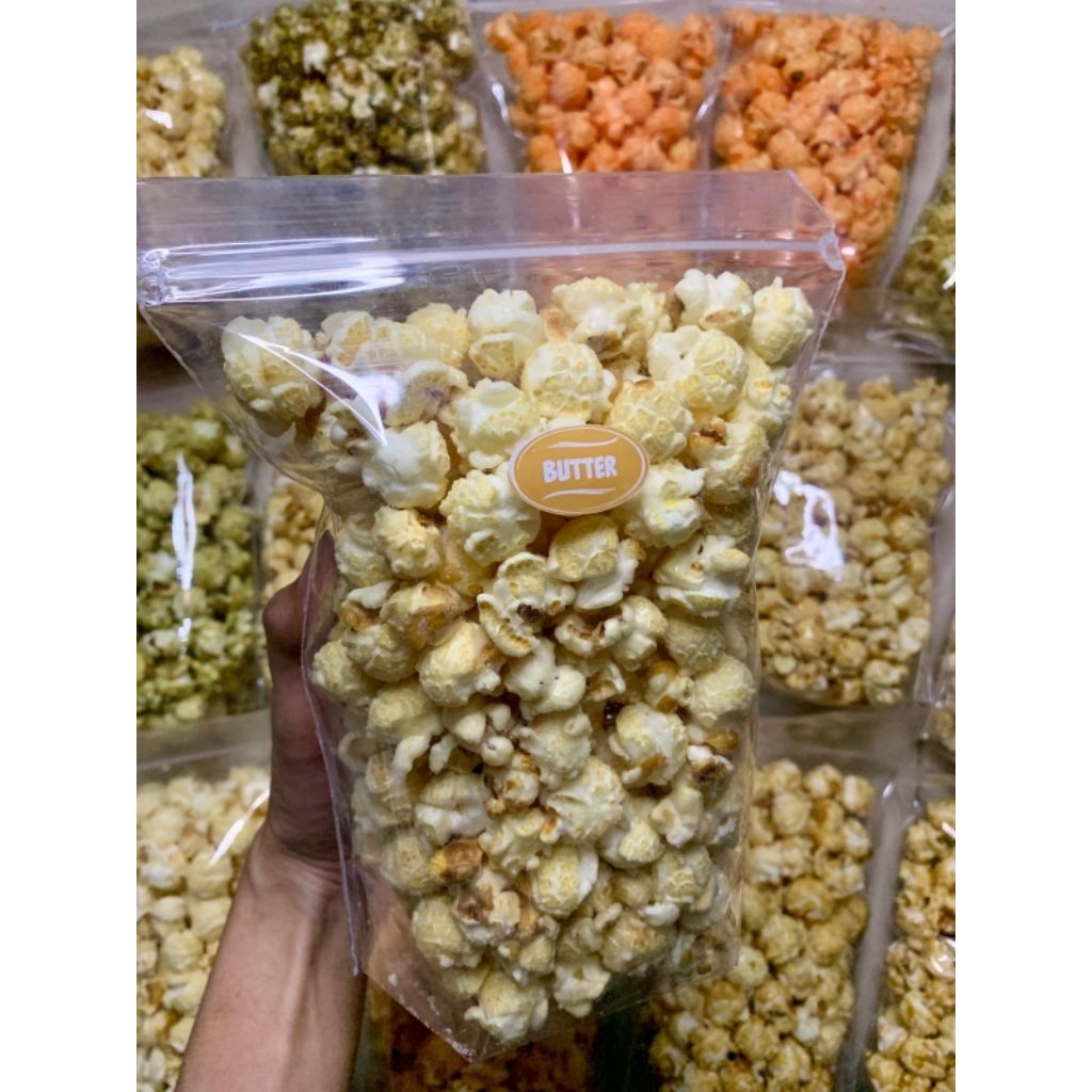 

POPCORN BUTTER 75 GR - Makanan Manis Crispy Camilan Snack Jagung